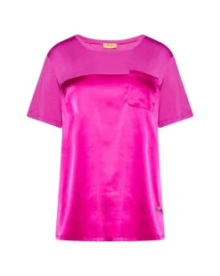 T-shirt raso MAGENTA