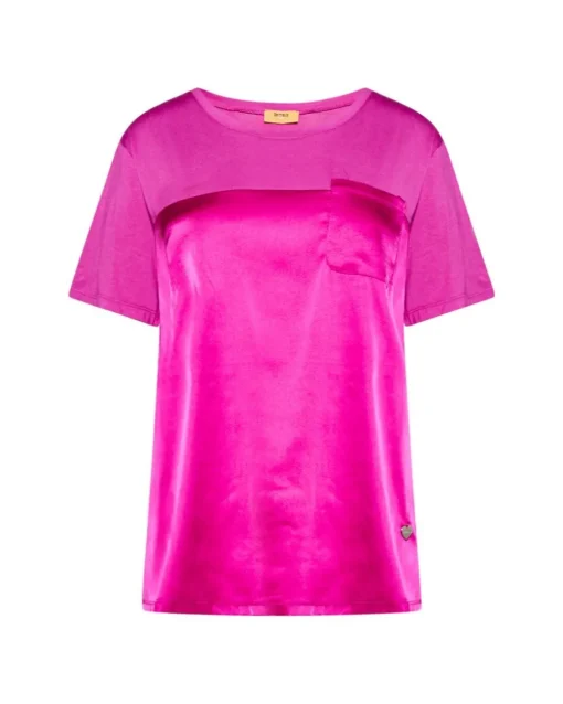 T-shirt raso MAGENTA